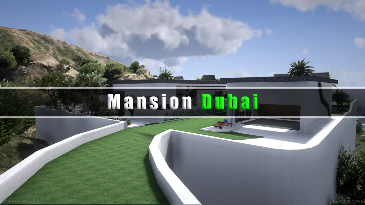 Mansion Dubai – FiveM Map (Open Source) | Luxury RP House Interior